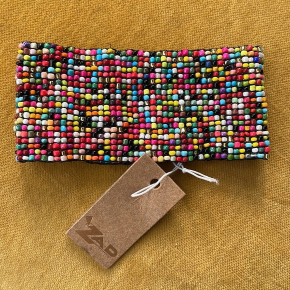 Jewelry - NWT - Fun Colorful Beaded Cuff Bracelet!
